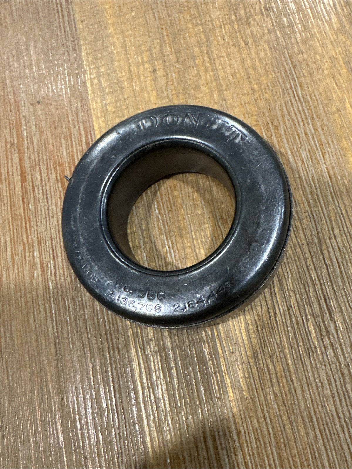 VINTAGE LUFKIN No.986 DONUT TAPE MEASURE THE LUFKIN RULE Co