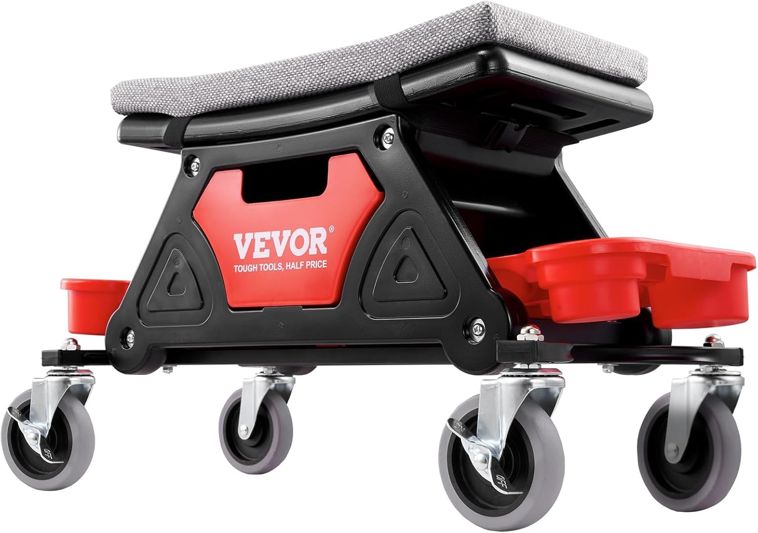 Mechanic Stool 300 LBS Capacity Garage Stool Gift for Men,Rolling Mechanics Seat