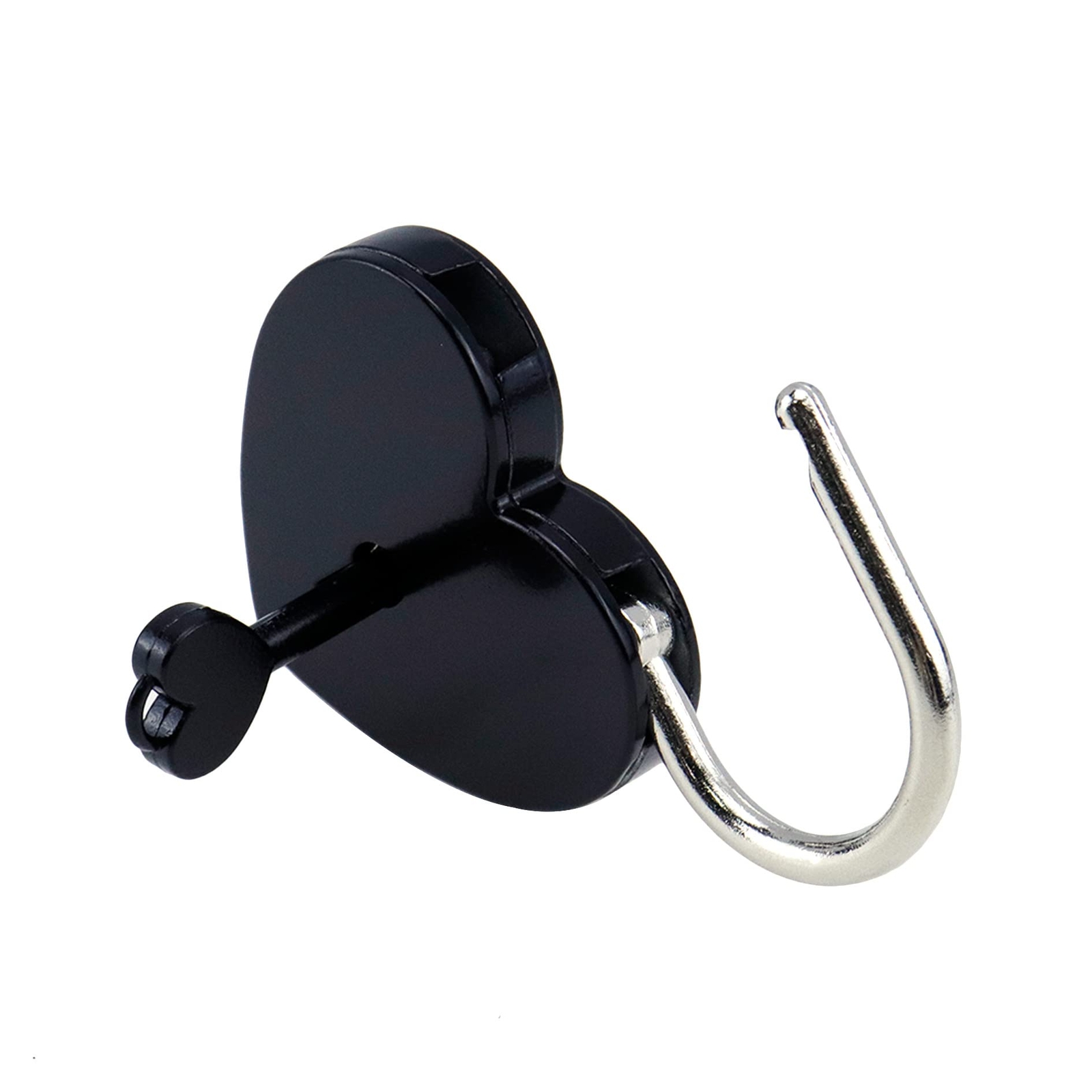 2 Pack Metal Heart Shaped Padlock with Key for Jewelry Storage Box Diary Book