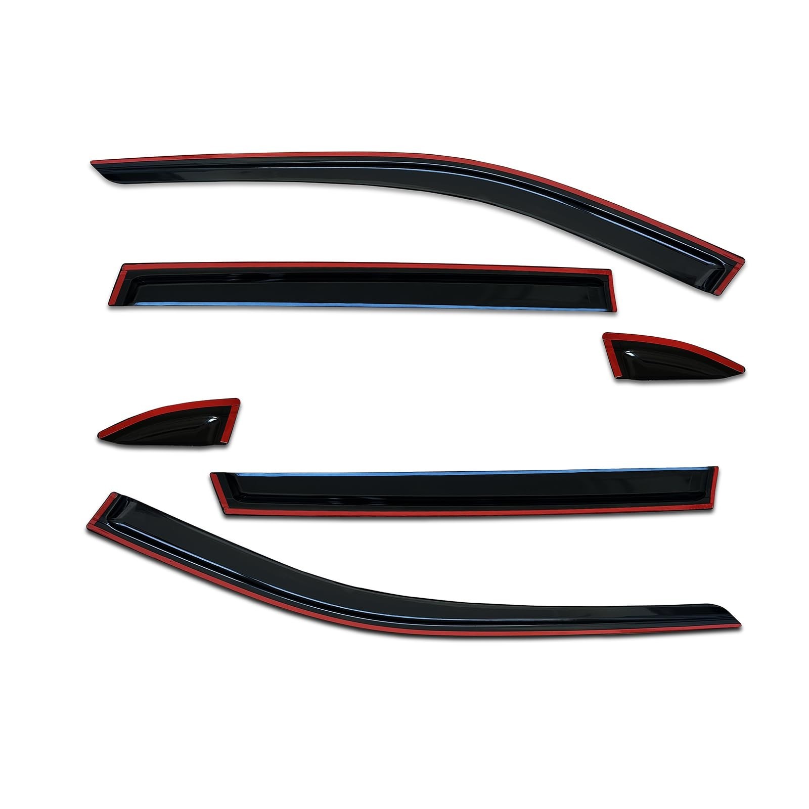 Shatterproof Out-Channel Window Deflectors for Toyota RAV4 2026+, Rain Guards…