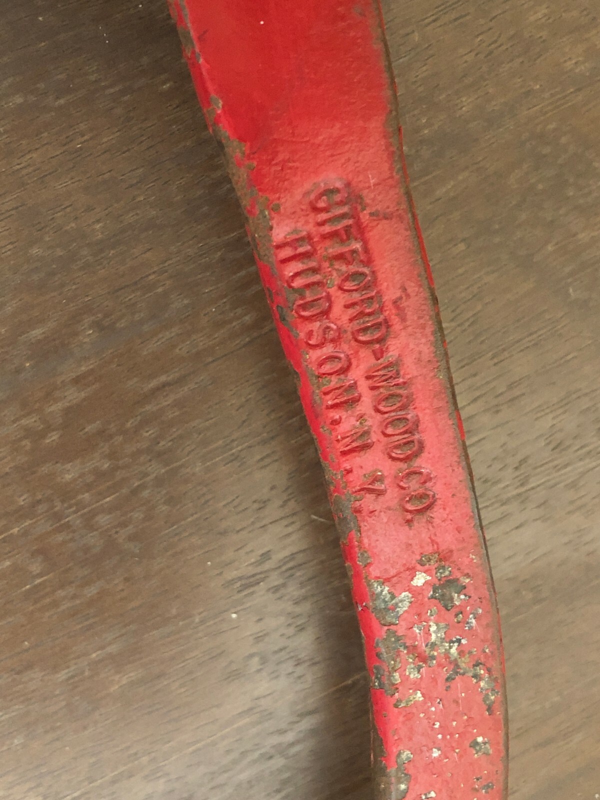 Vintage Gifford Wood Co. Ice Tongs (A)