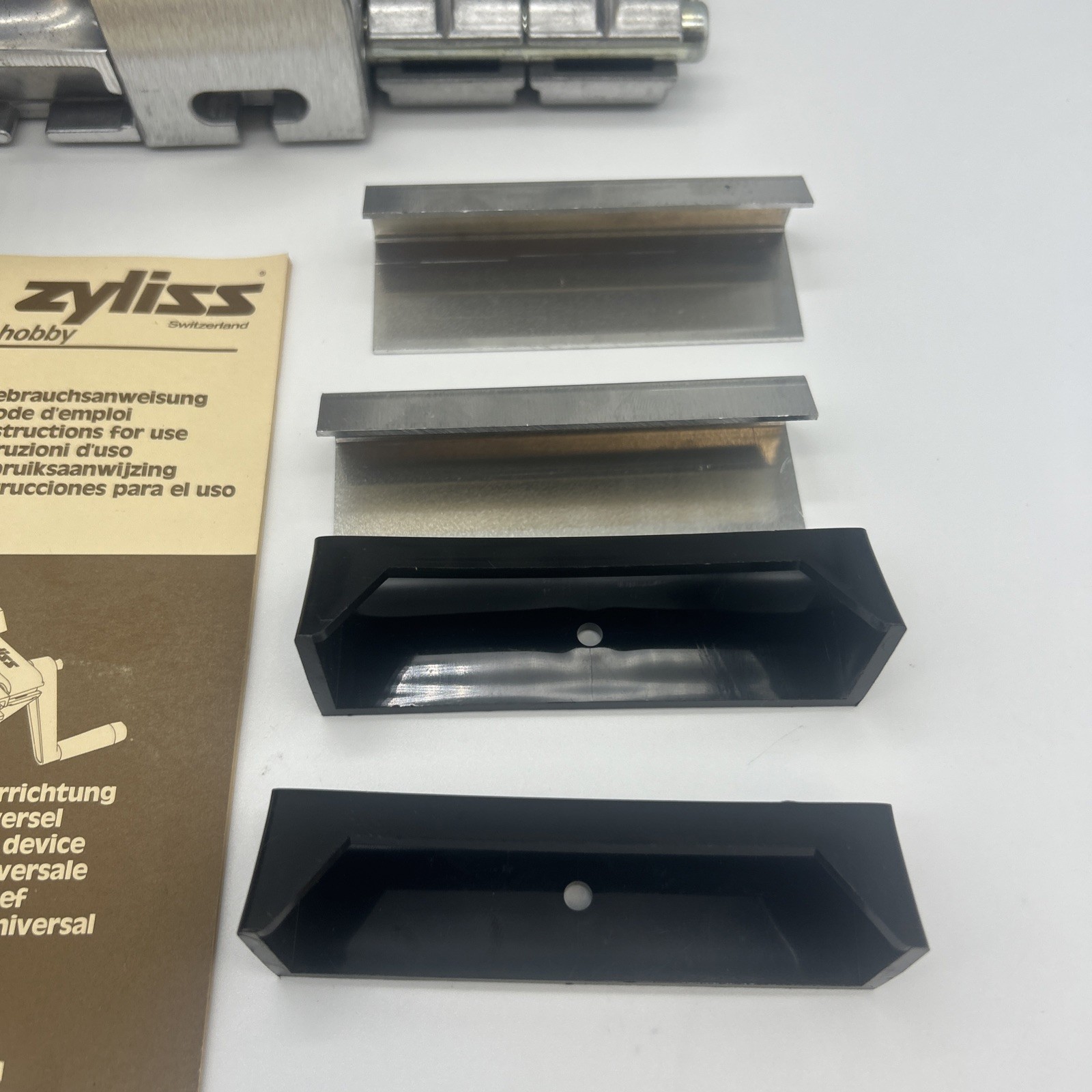Zyliss Hobby Profi-king Plus Clamp System Switzerland New Open Box NO. 50152