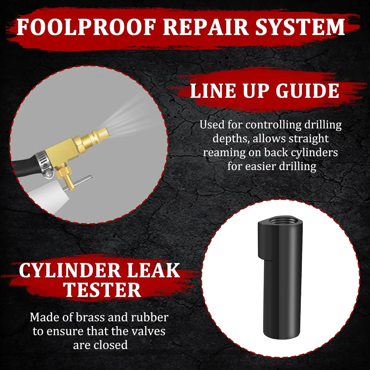 38900 Two Valve Ford Triton Tool Kit, Foolproof Repair System, Spark Plug Thread
