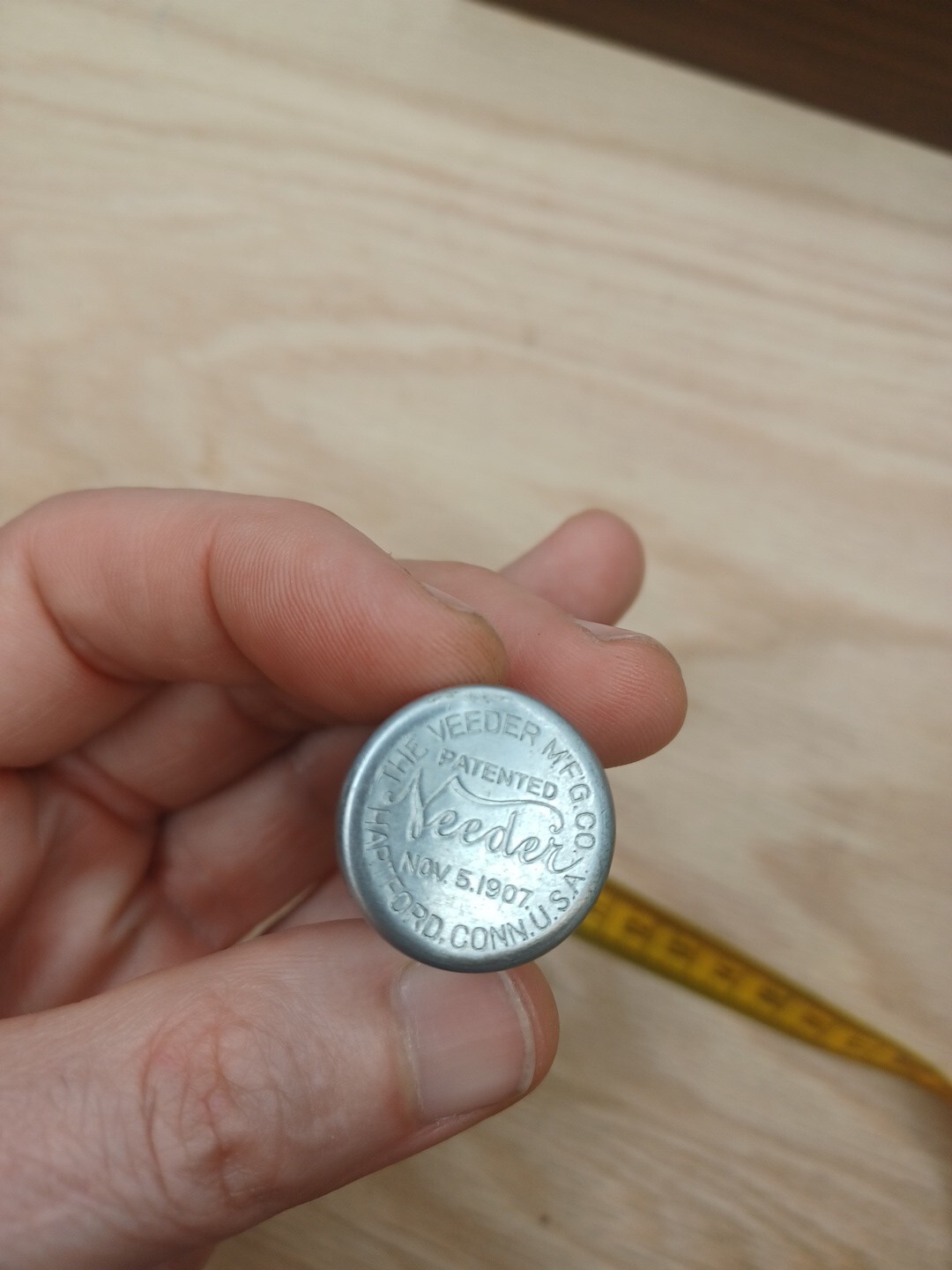 Vintage The Veeder MFG. Co. Root Tacometer Speed Counter Pat. Nov. 5, 1907