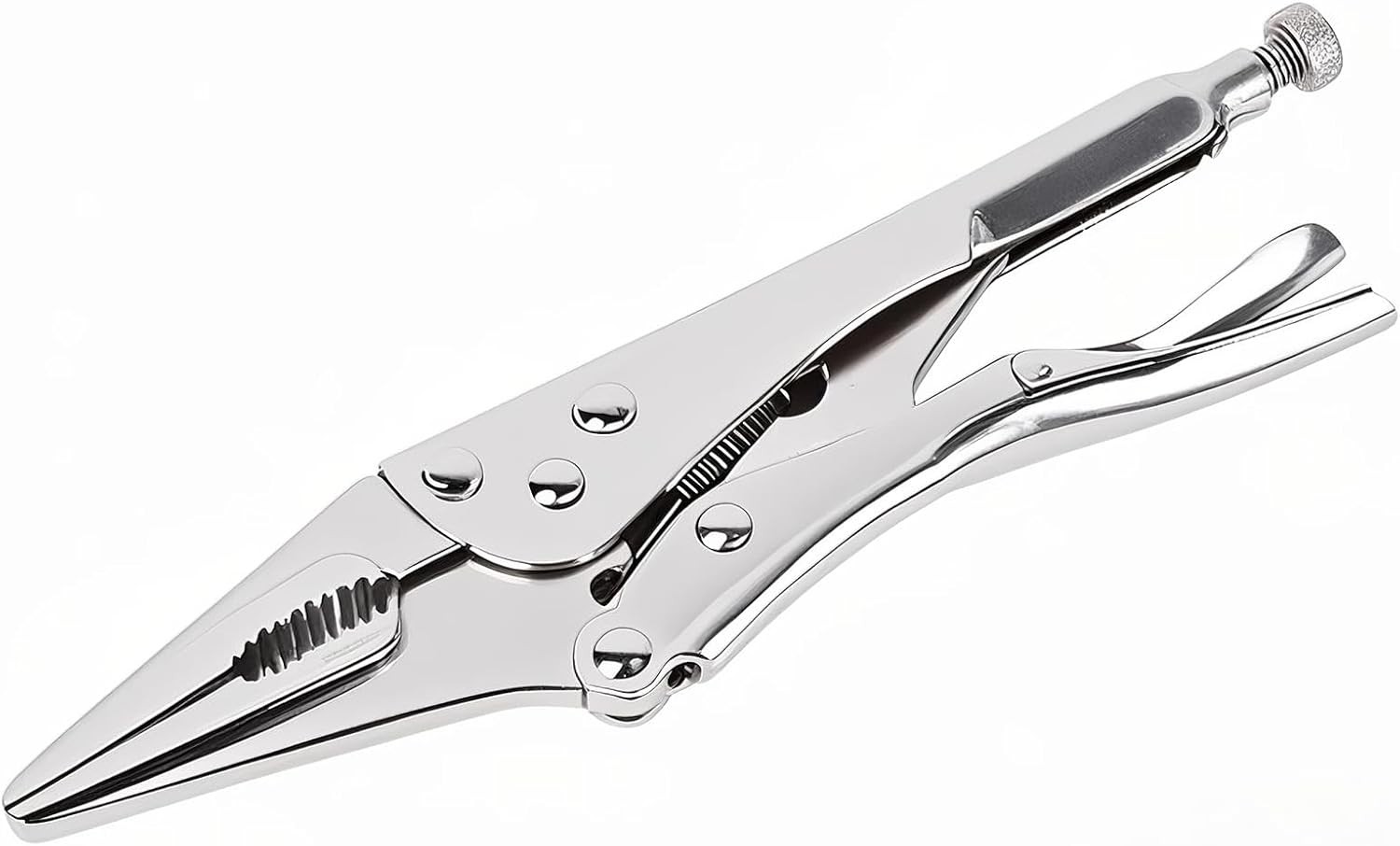 9″ Long Nose Locking Pliers,Strength Spring,Anti 9 IN Long Nose Vice Grips