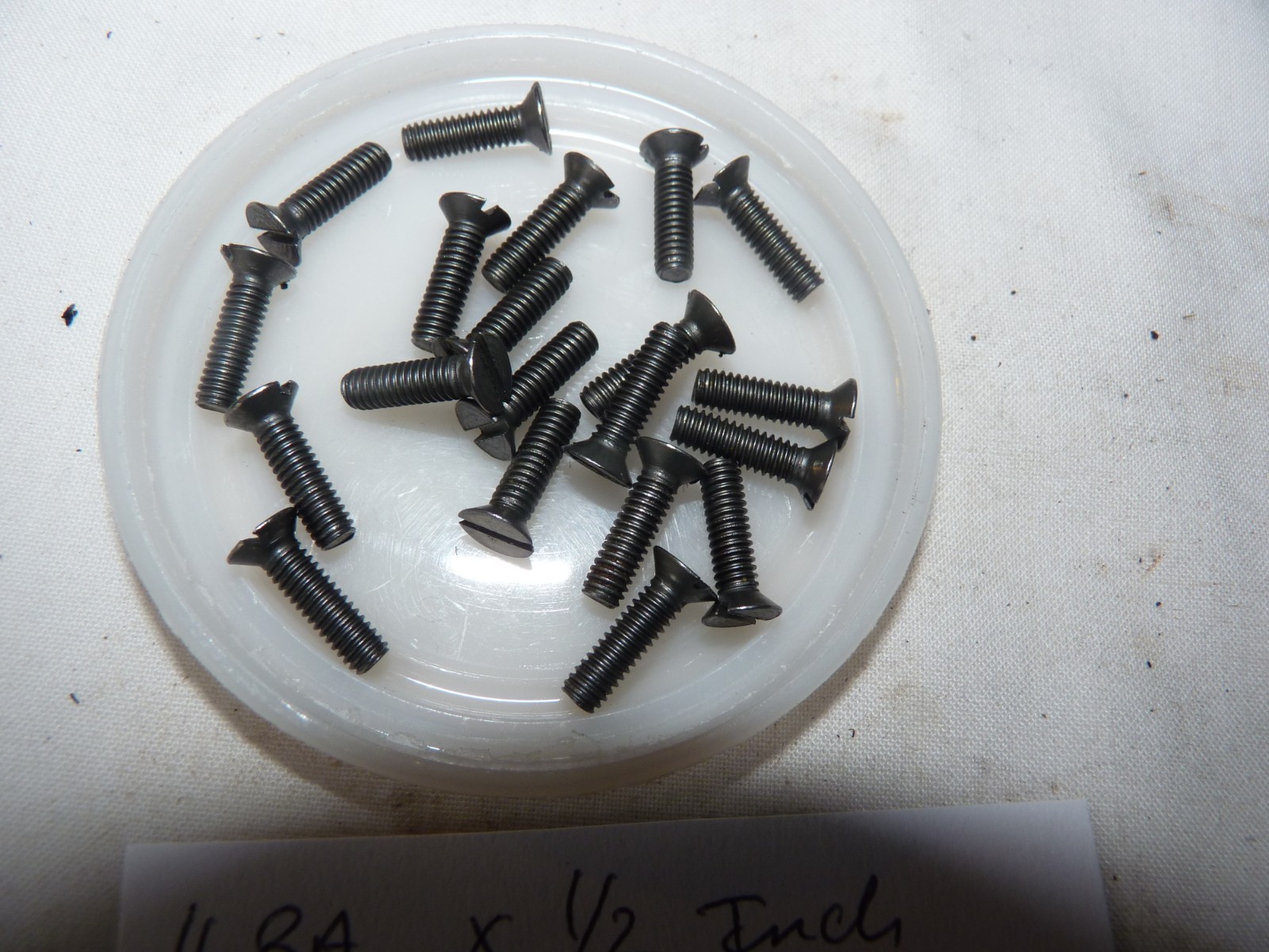 4 BA X 1/2 INCH – COUNTERSUNK STEEL X 20