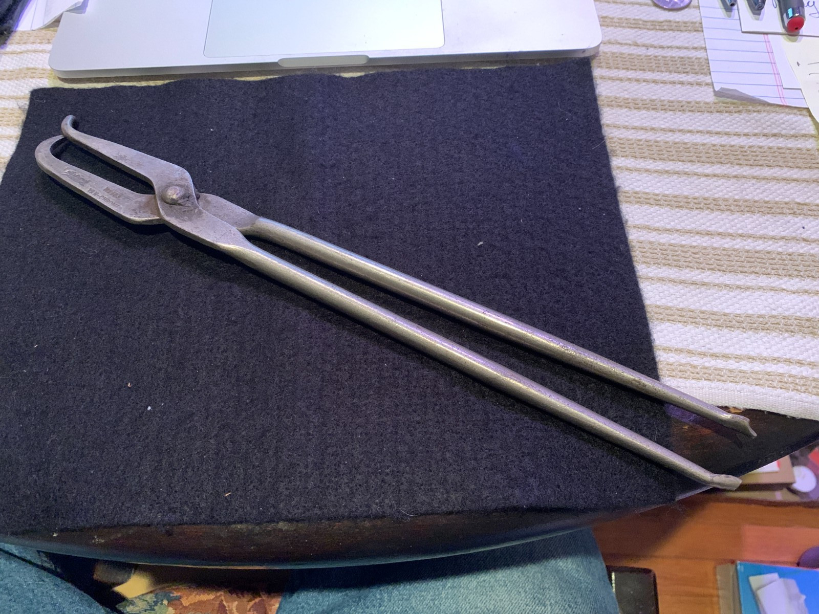 Herbrand Brake Spring Pliers No. 183 Van-Chrome Fremont Ohio USA
