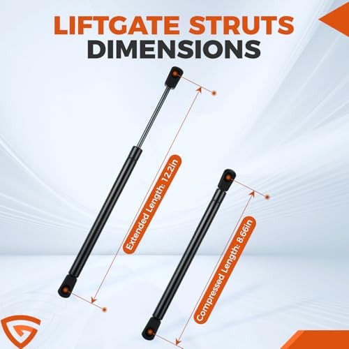 C16-03795 Gas Struts C1603795 Gas Shock Lift Supports12 inch 24LB/107N for