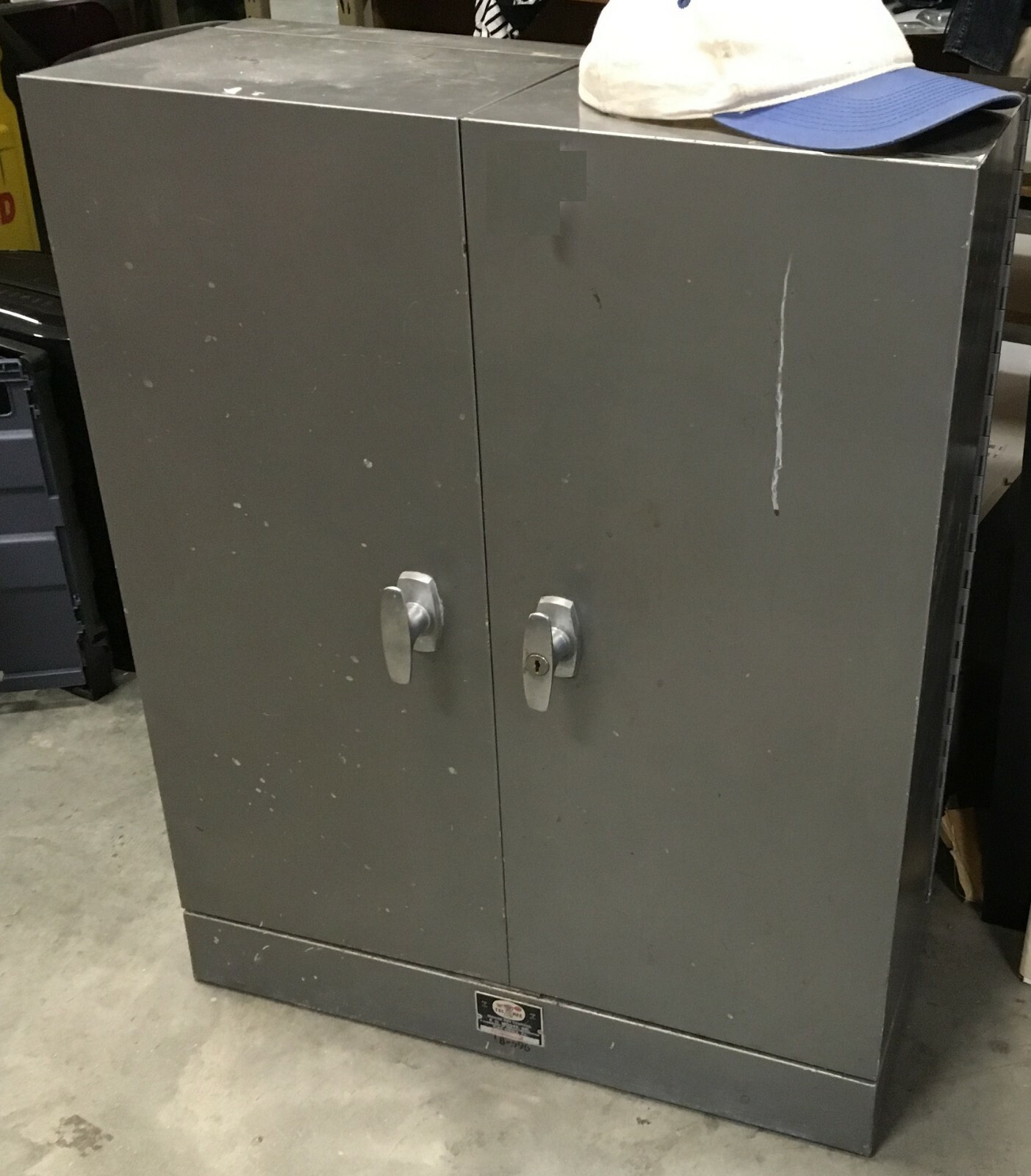 300 KEY Cabinet Steel USA made 30x24in. TEL KEE P.O. Moore Key Systems Sunroc