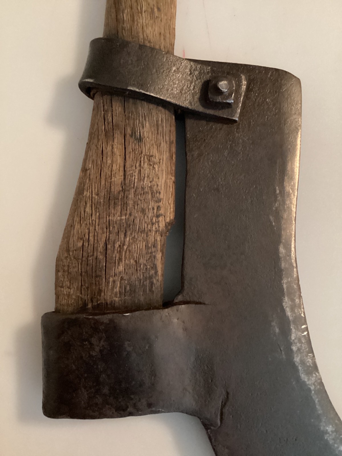 36” INCH VINTAGE BRUSH CUTTER, BLADE 10” X 9” NO BRAND