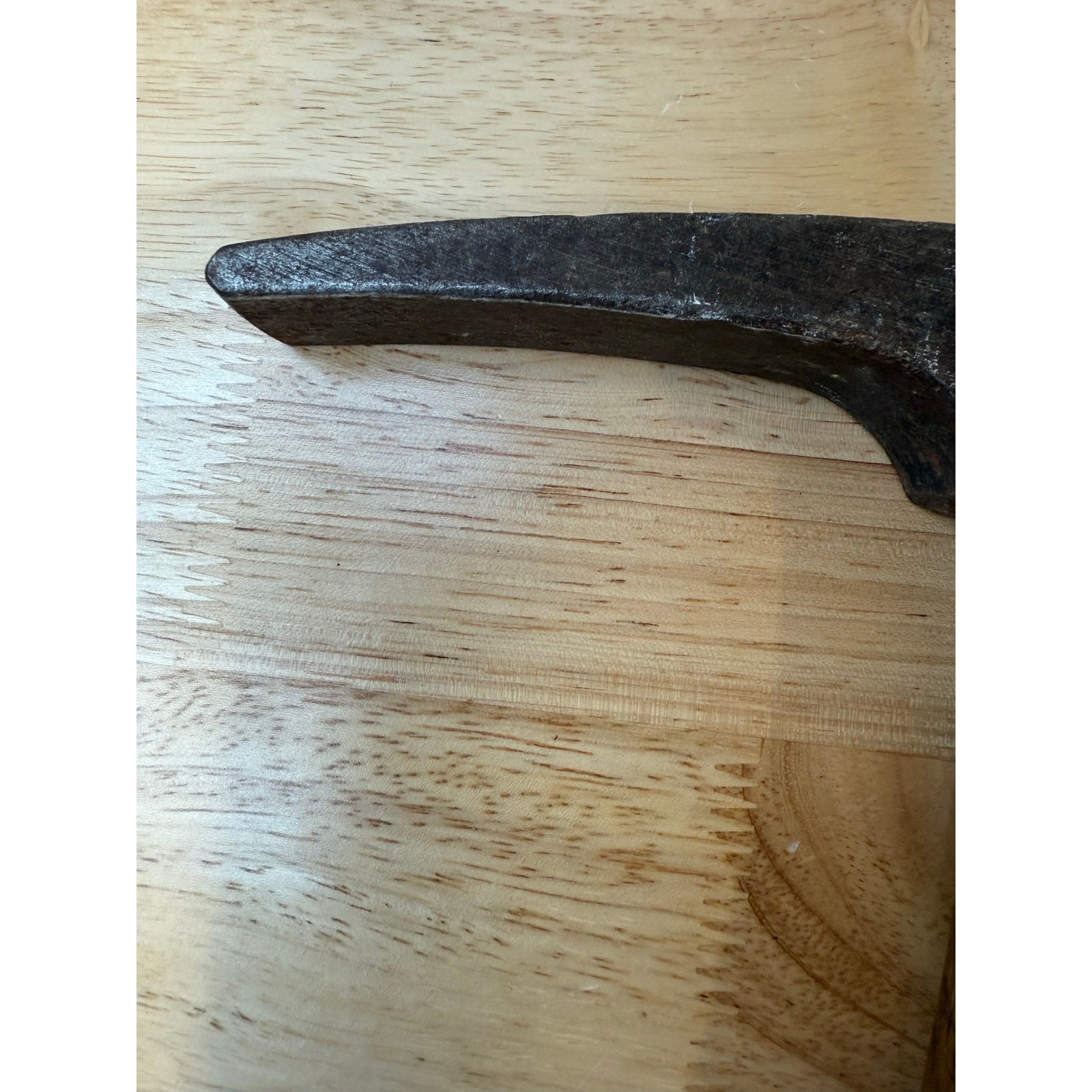 Vintage Ludell Forged Steel Pick Hammer Wood Handle Germany JL