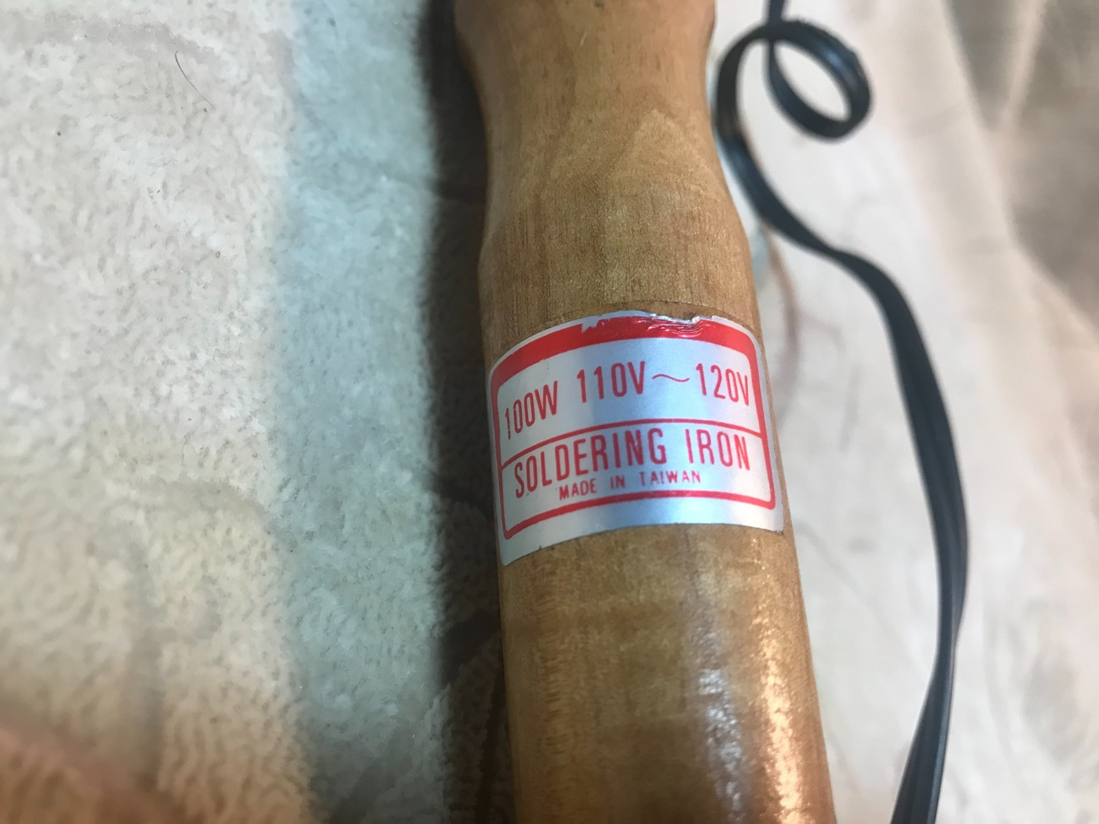 Vintage Soldering Iron 100Watt 110V