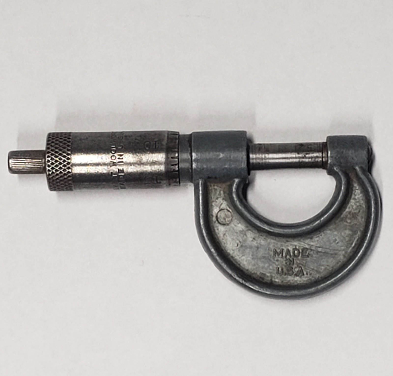Mini Micrometer Machinist Caliper Tool Jewelers Watchmakers HANDY Mike USA Tool