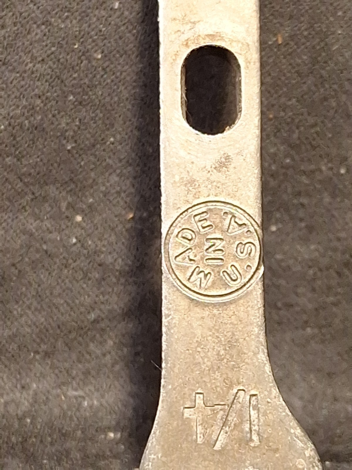 Vintage Multi-Size Folding Open-End Wrench 1/2,B9/16, 3/8, 7/16 ,5/16, 1/4,