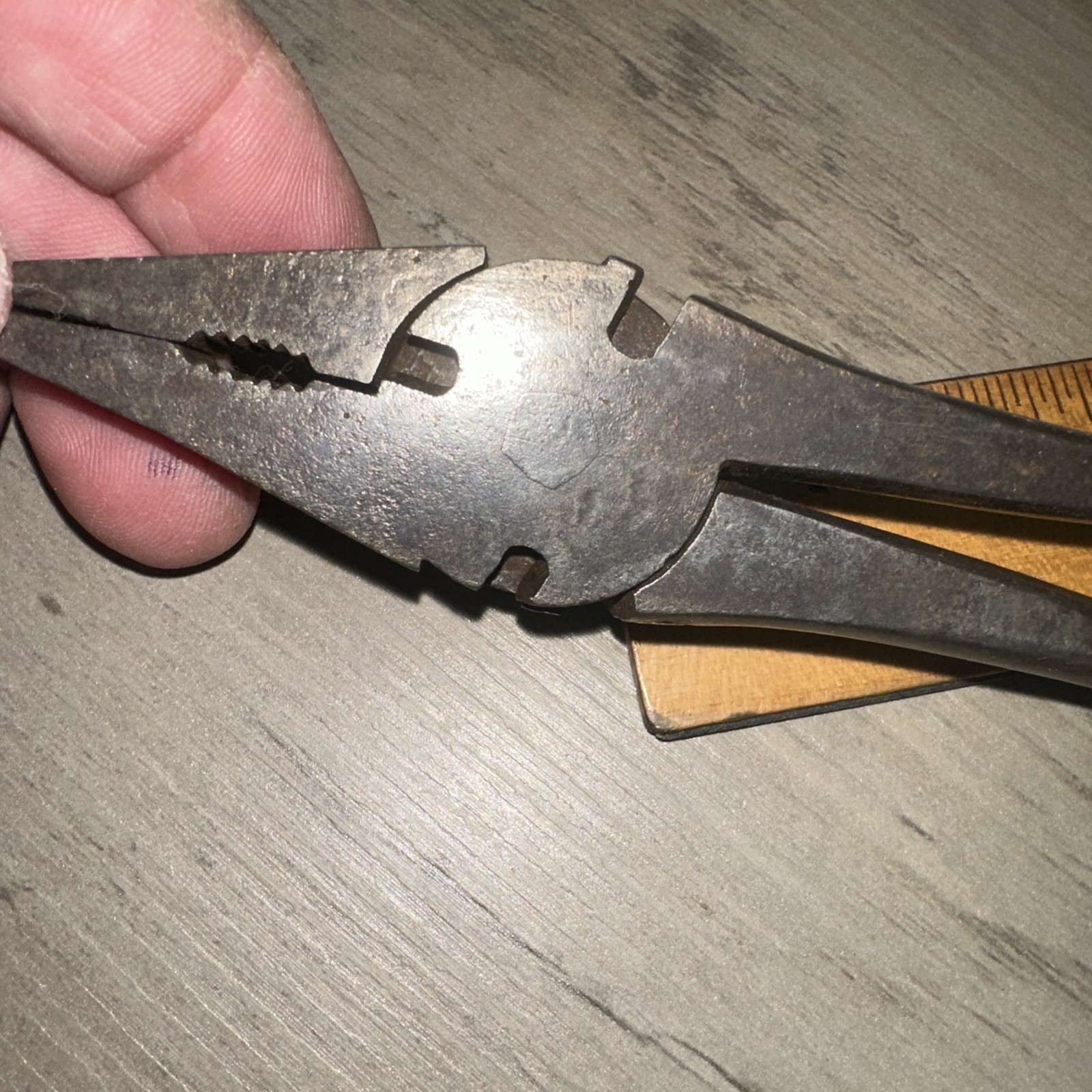 Lot Of 3 Old Pliers, Continental, Peck Stow & Wilcox, Hapewe