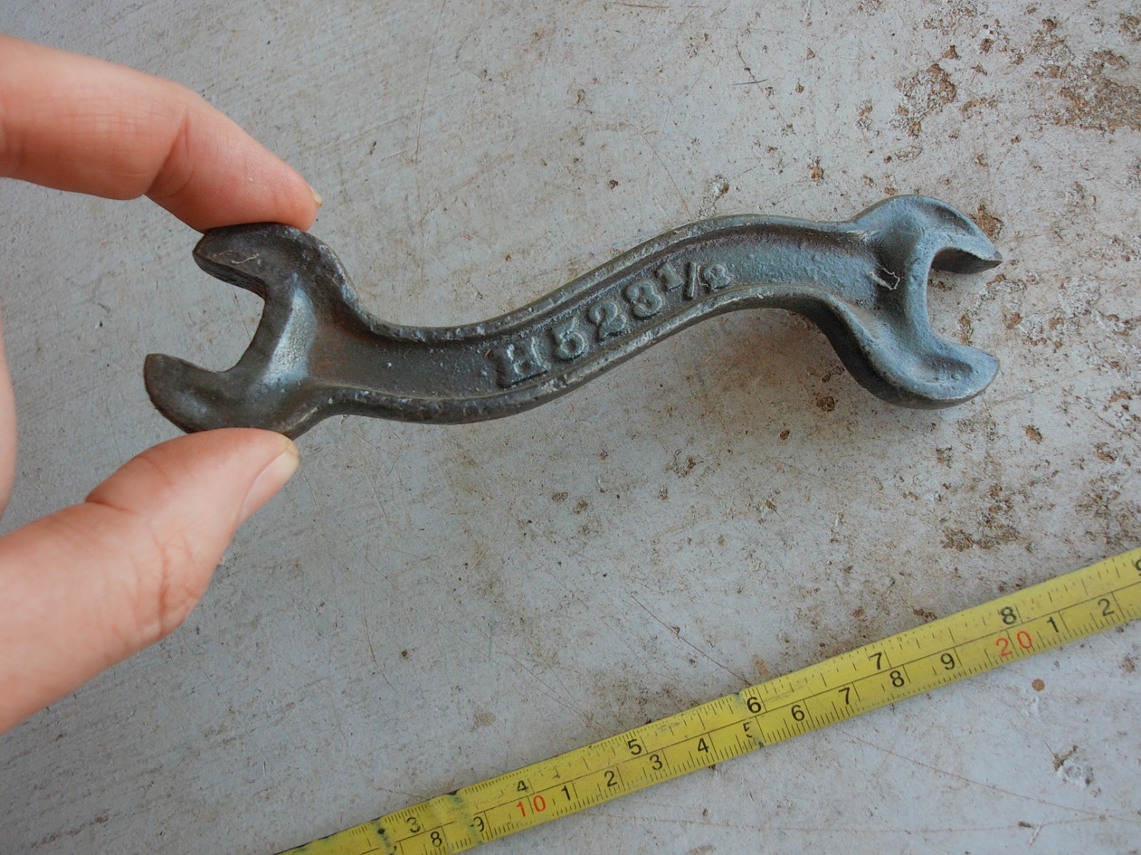 Antique Farm Implement Wrench Tool H523 1/2 Lot 26-22-R8