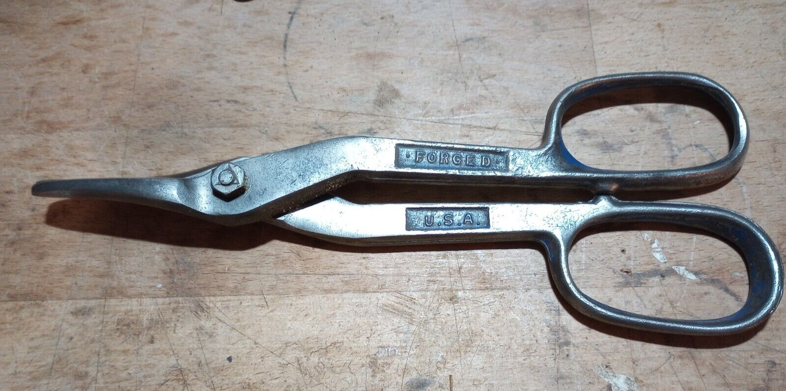 Vintage Blue Bird USA No. 210 “10” Snips