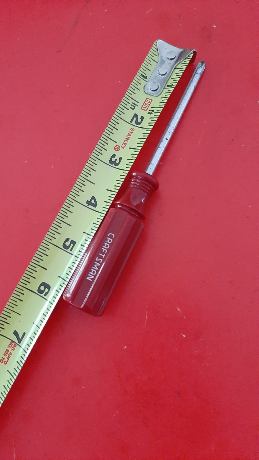 Craftsman USA Red Handle Phillips No. 1 #1 Blade P1 41760 PR 6 PRATT READ