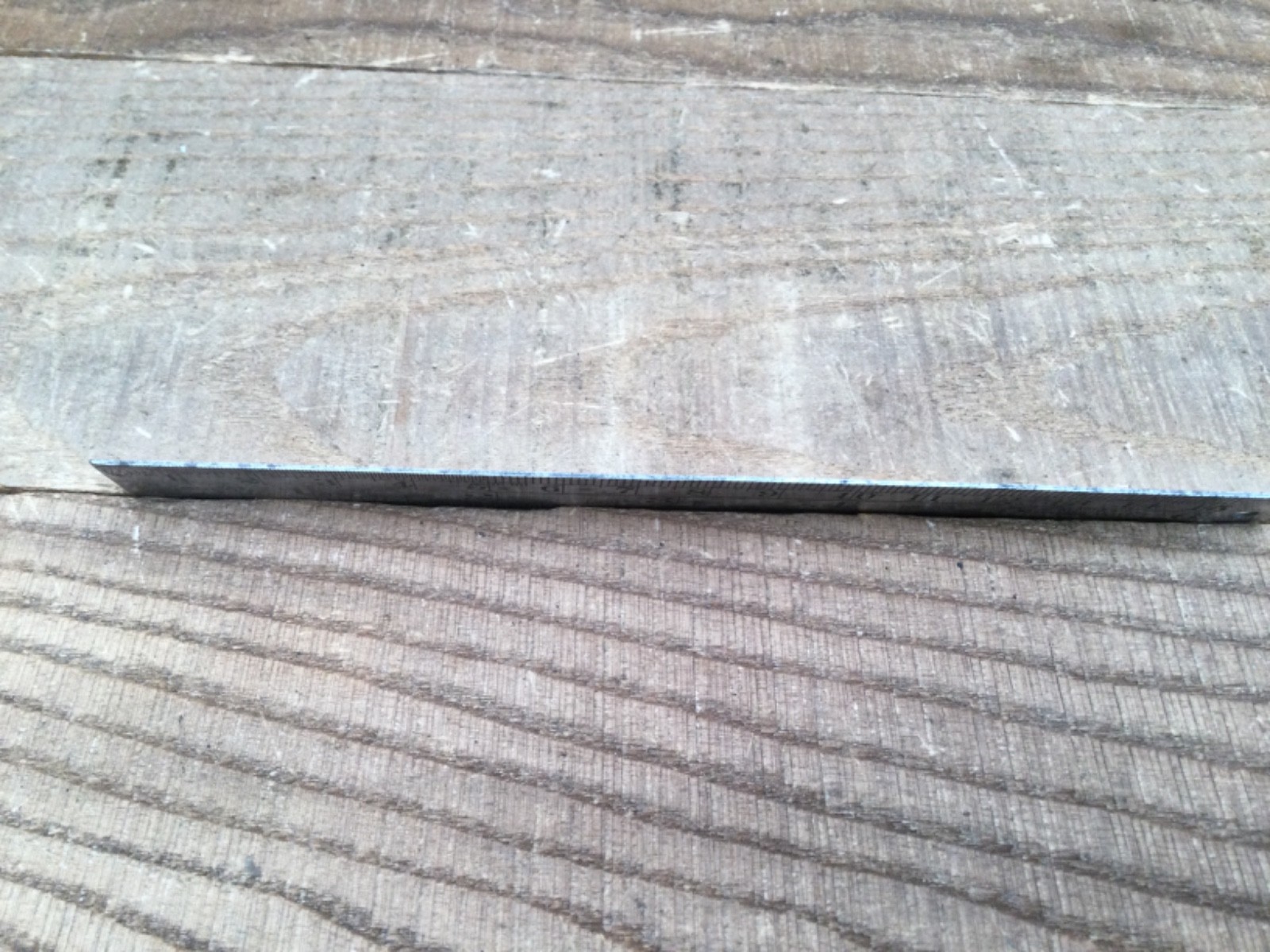 Vintage Rabone & Sons No.34 6” Engineers Steel Rule Metric & Imperial