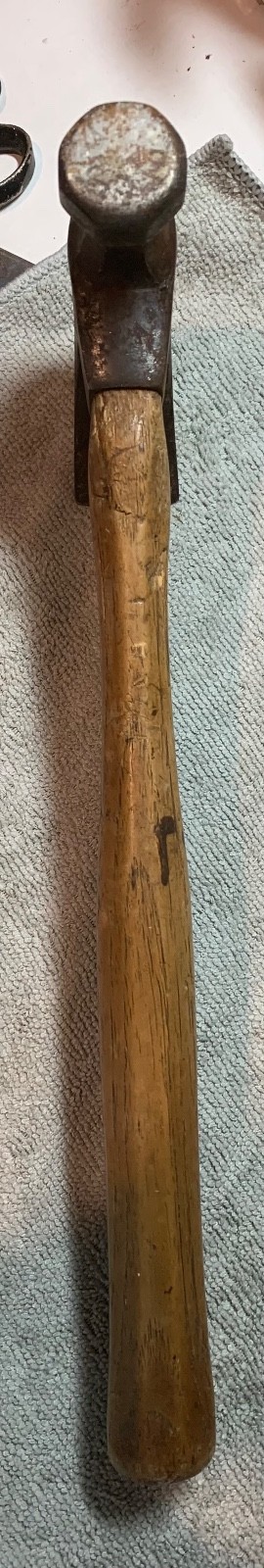Vintage True Temper Kelly Perfect Curved Claw hammer  No. 016, Original Handle