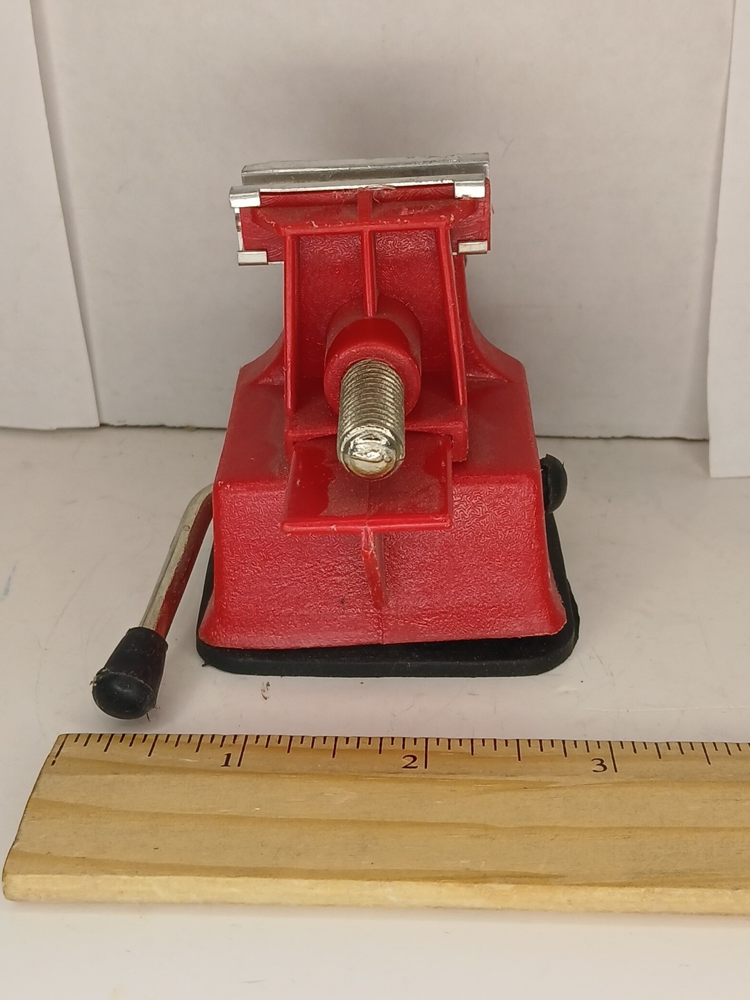 Vintage X-acto Vacu-Base Mini-Vise – 2.5”x 3”x2.5” Made In Hong Kong