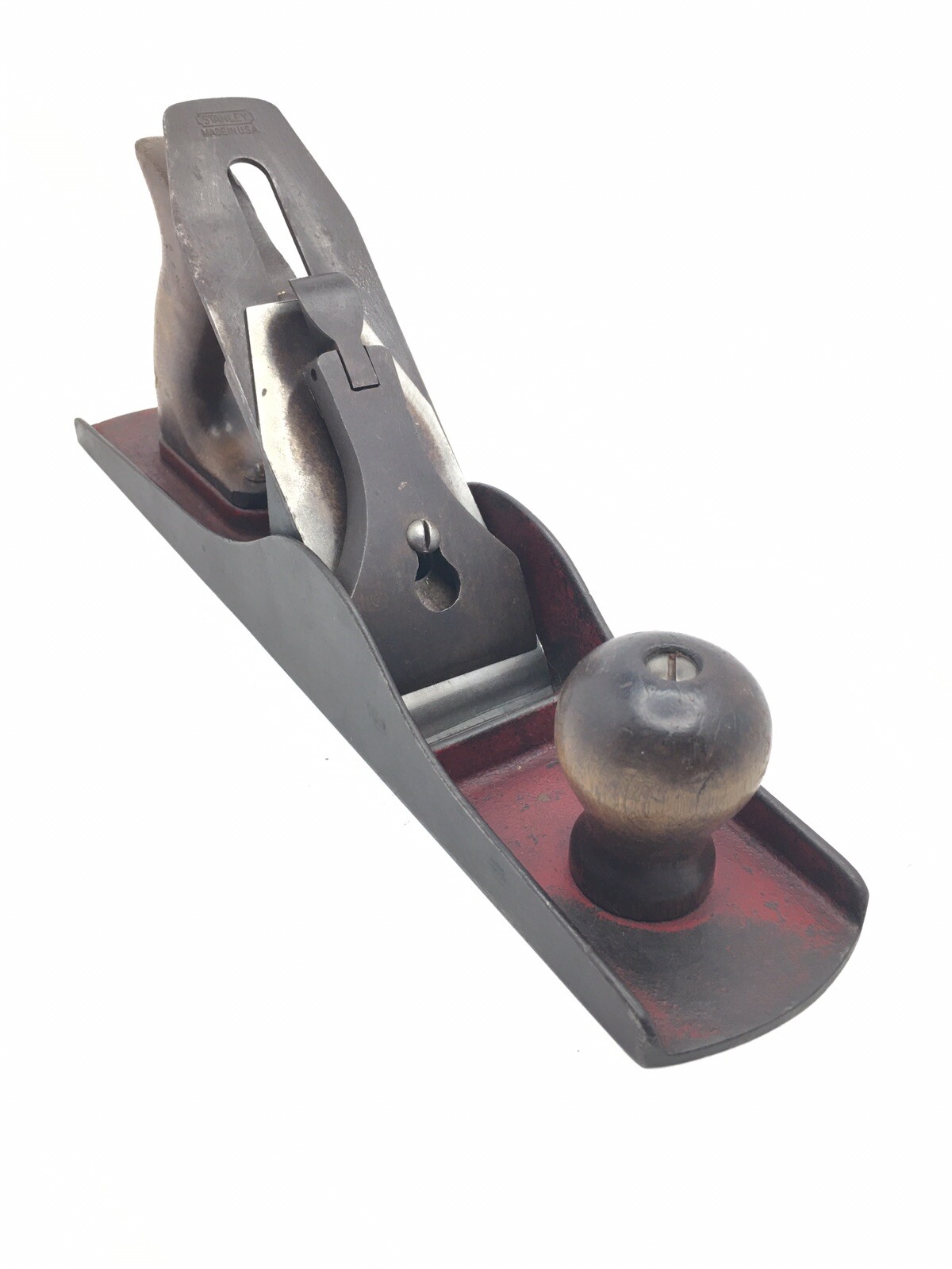 Vintage Pexto Worth Jack Plane Smooth Bottom 13″ x 2.25″ with Stanley Blade USA