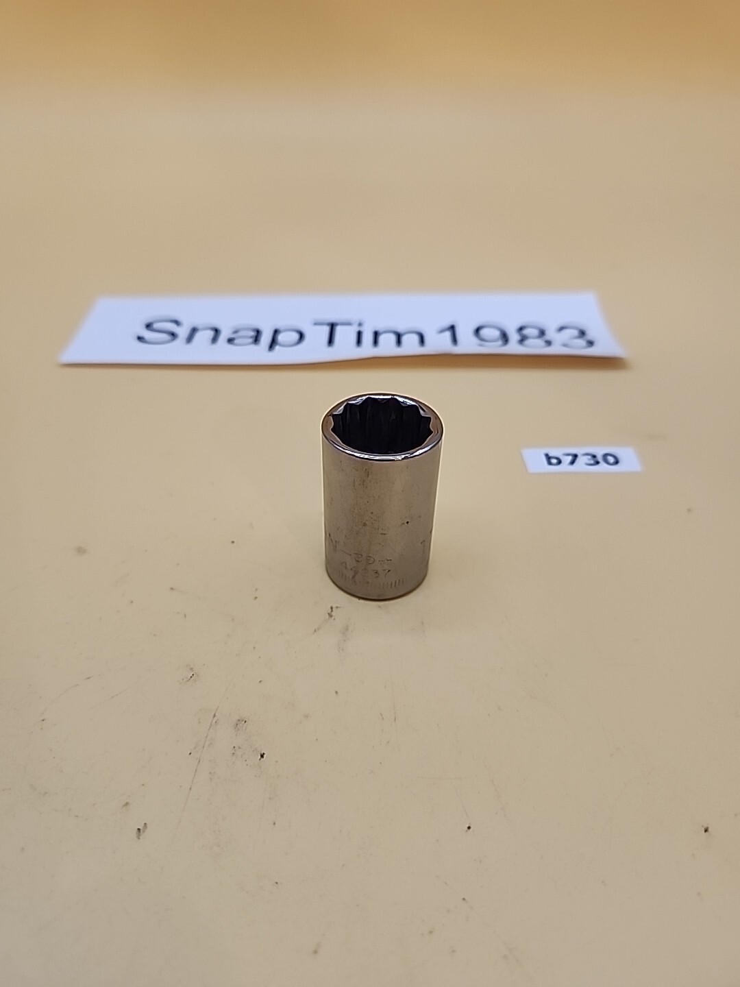 Craftsman Tools 1/2″ Drive 17mm 12-Point Socket G1 44237 USA
