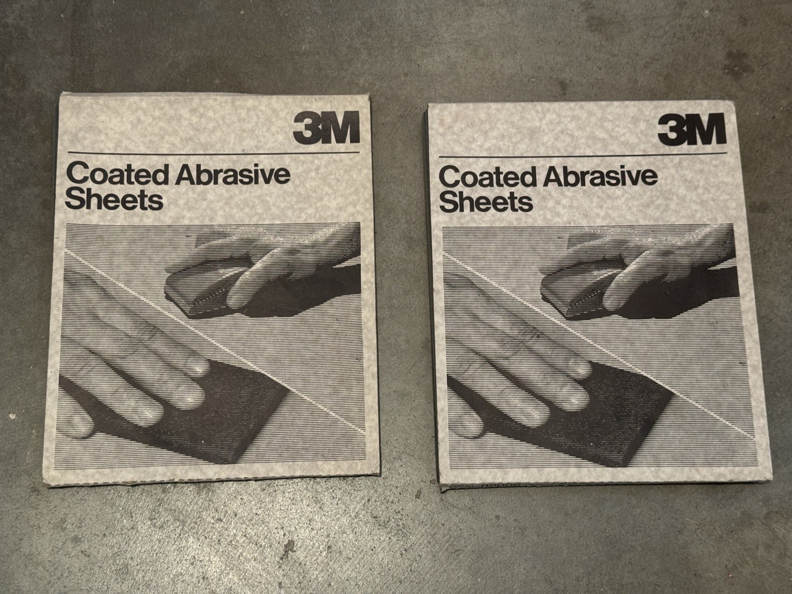 3M Wetordry Tri-M-ite sandpaper 240-A Grade 9X11 Inch 65 sheets Total
