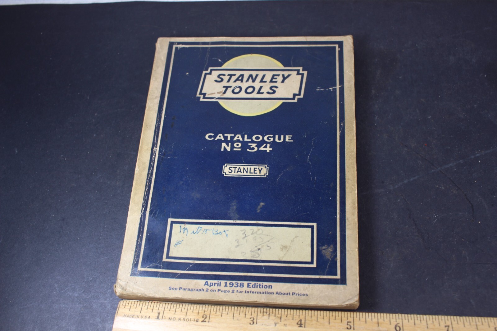 1938 Stanley Tools No.34 Catalogue