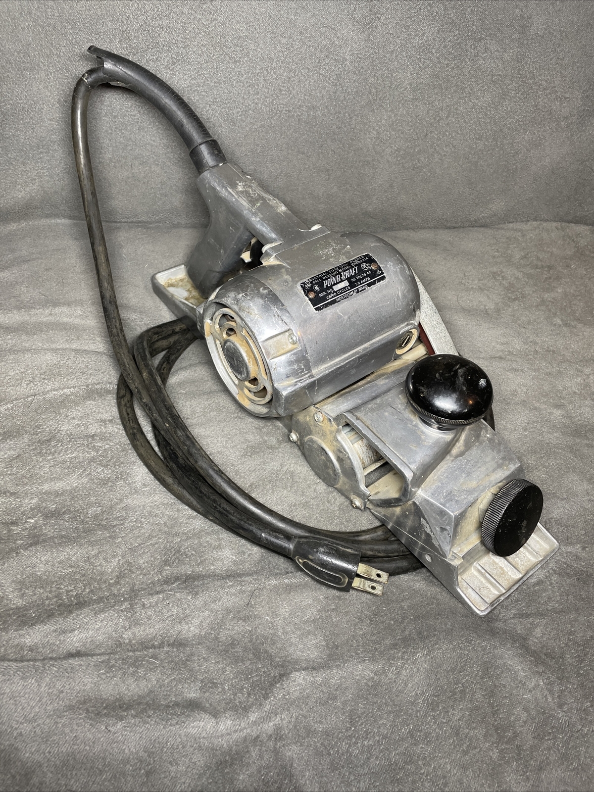 POWR KRAFT Industrial Duty 3 1/6” Planer All Ball Bearing Model PC8937A 7amp ￼￼