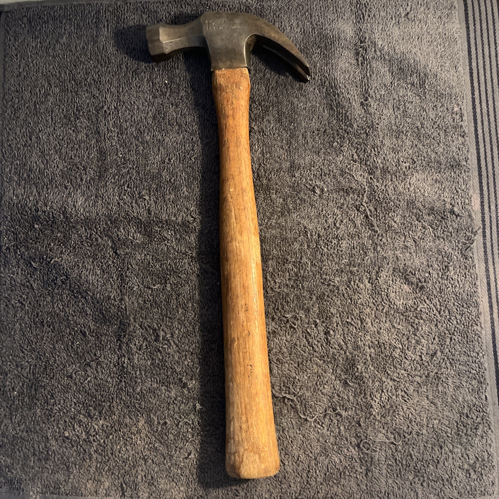 Vtg J.C. Penney 13 Oz Claw Hammer #0026 13″ Long