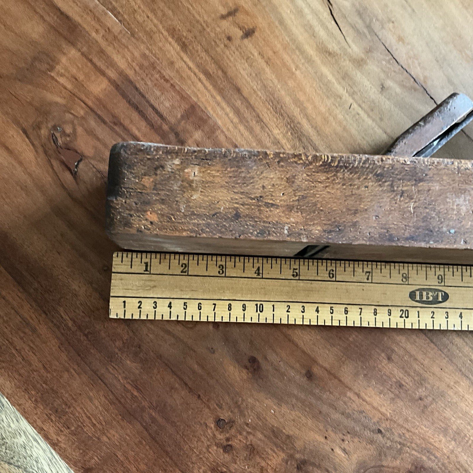 PRIMATIVE BOX PLANE HAND CRAFTED WOODEN HAND TOOL WOODWORKING REPAIR RESTORE