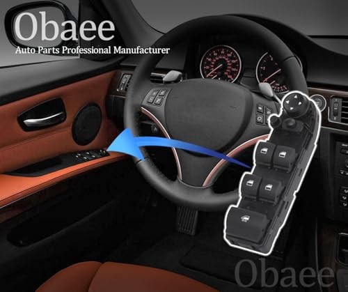 Master Power Window Switch Button Front Driver Side Compatible with 2009-2013