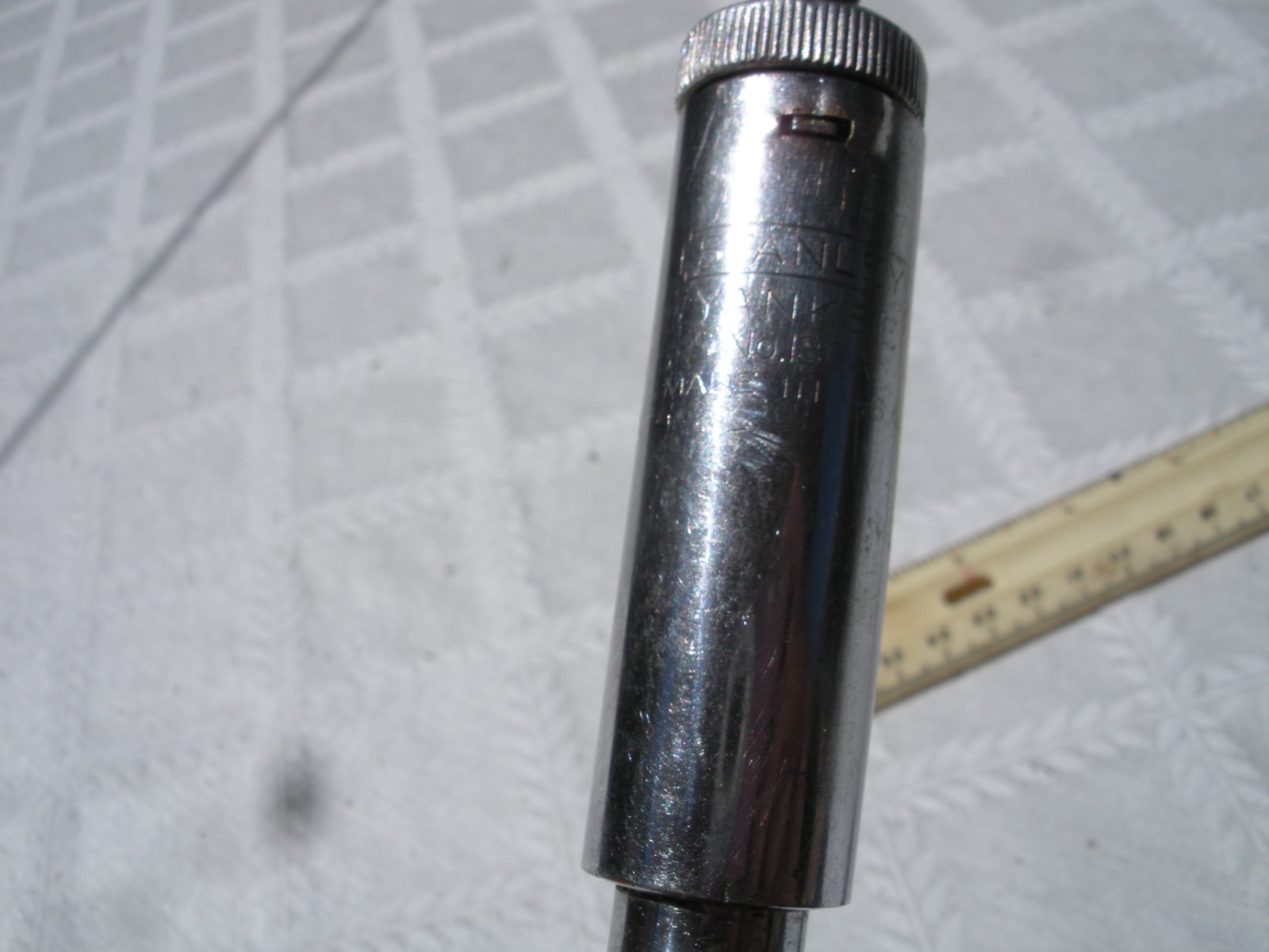 Stanley Yankee 130A Ratchet Screwdriver w/ No. 3012S Slotted Driver Bit Works A+