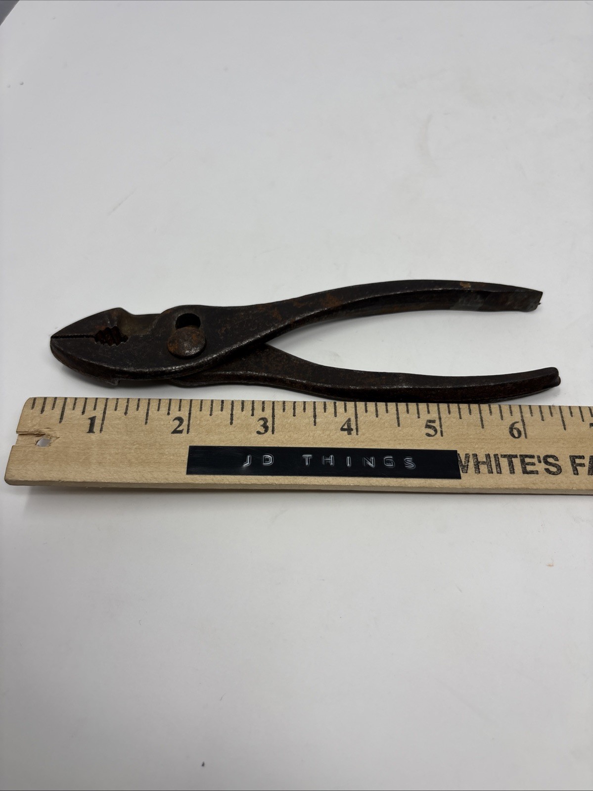 Vintage Ford 6-1/2″ Slip-joint Pliers with Screwdriver Handle