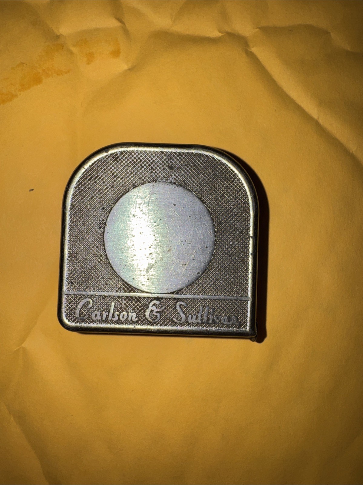 Carlson and Sullivan White Chief 10 Ft Swivel Head No. 3210 Tape Measure