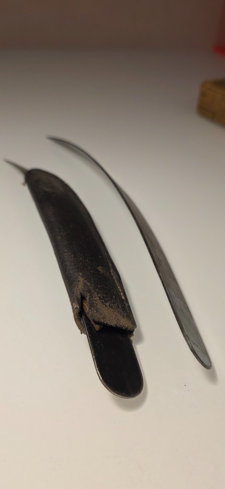 Lot of 2 cobbler’s knife, Vintage Swedish E. A. Berg Eskilstuna Cobblers Knife