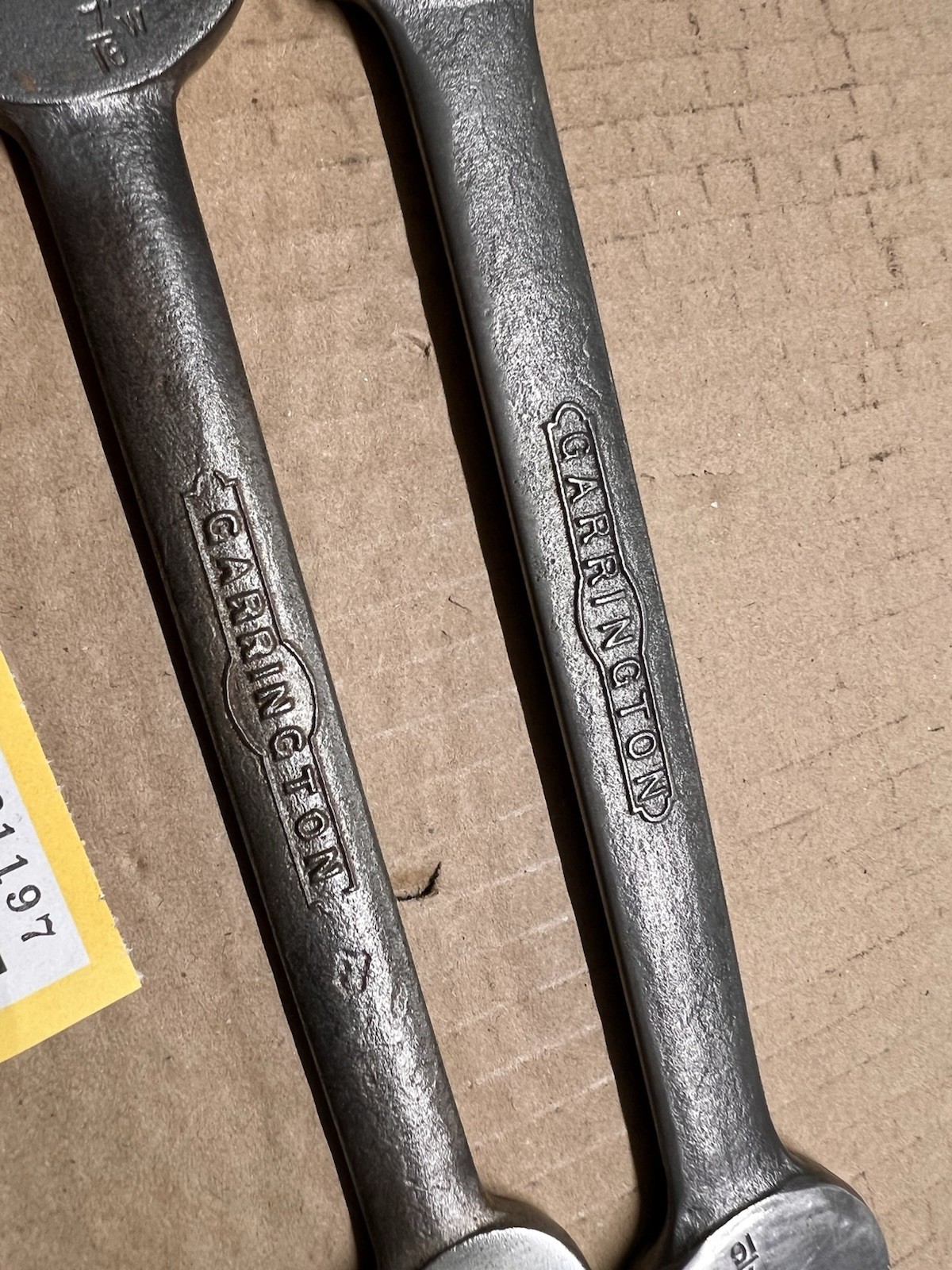 Vintage Garrington Merlin Spanners