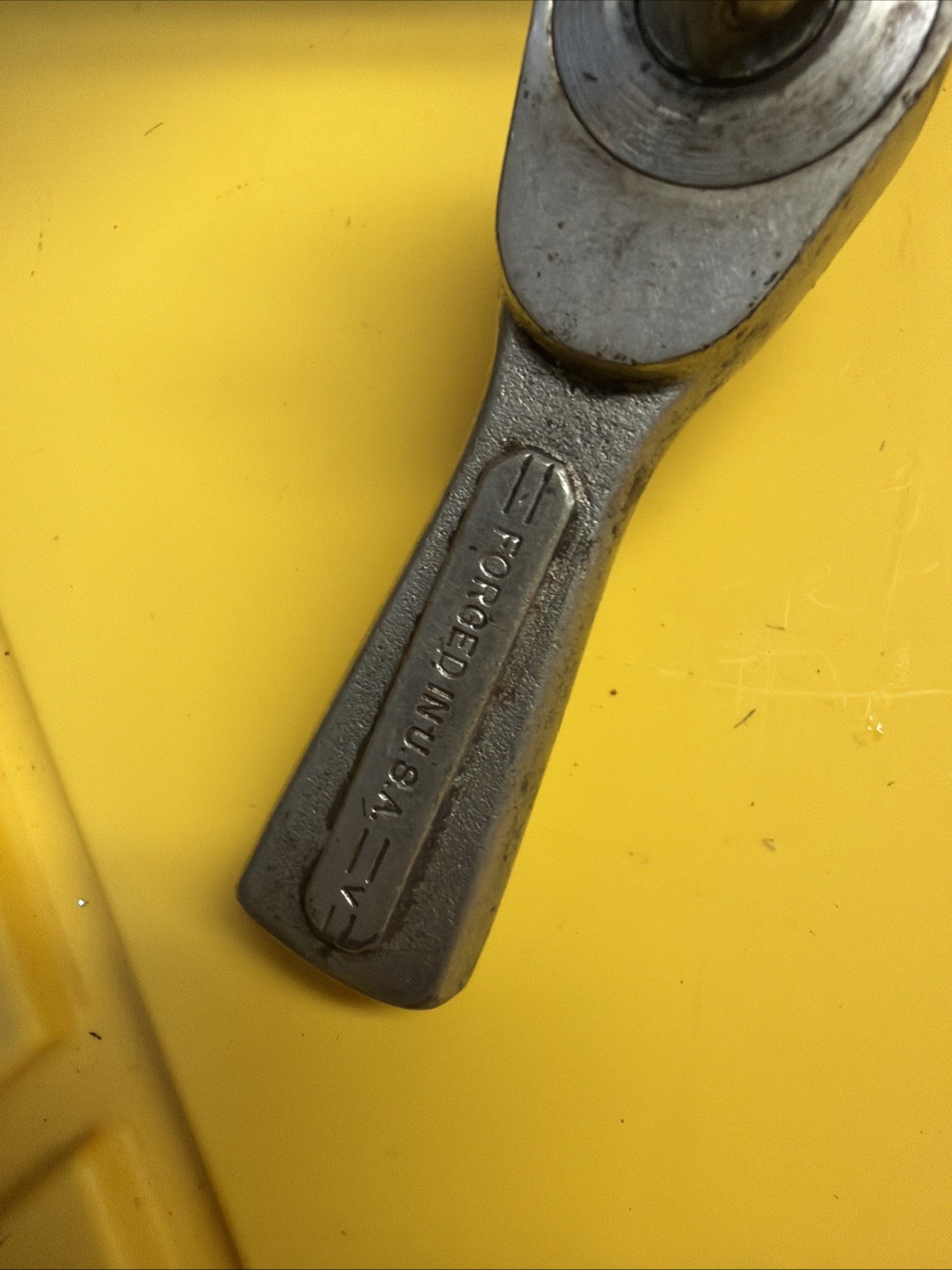 Vtg. Craftsman = V = Series 3/8″ Drive Speed Spinner Ratchet Crank Handle US