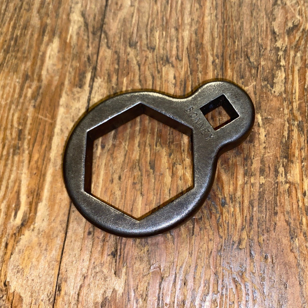 VINTAGE WW2 PRATT & WITNEY CROWS FOOT WRENCH AIRCRAFT ENGINE TOOLKIT BONNEY USA