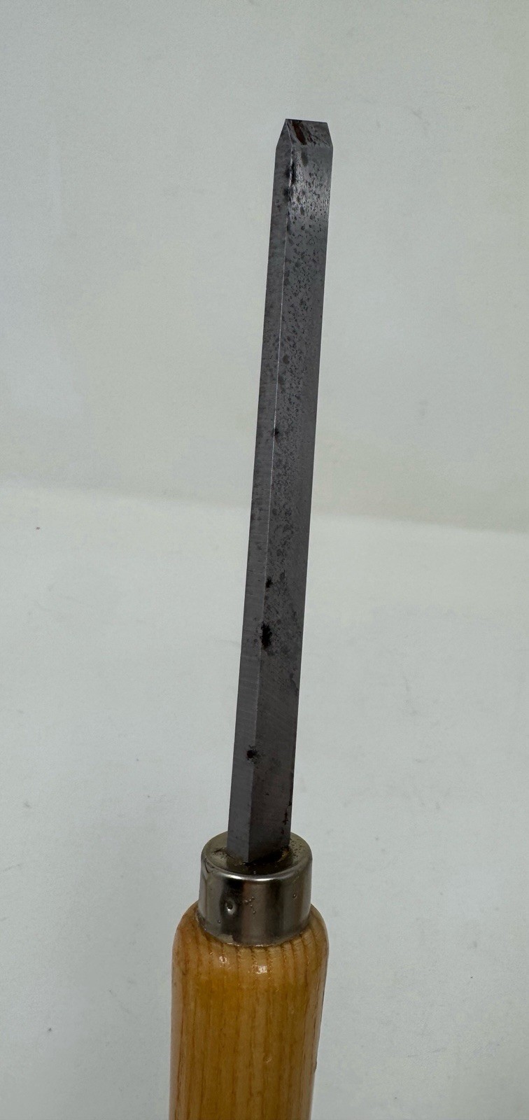 Lot of 4 Buck Bros Wood Chisels 16″ Long Sizes 3 x 1/2″ & 1 x 1/4″