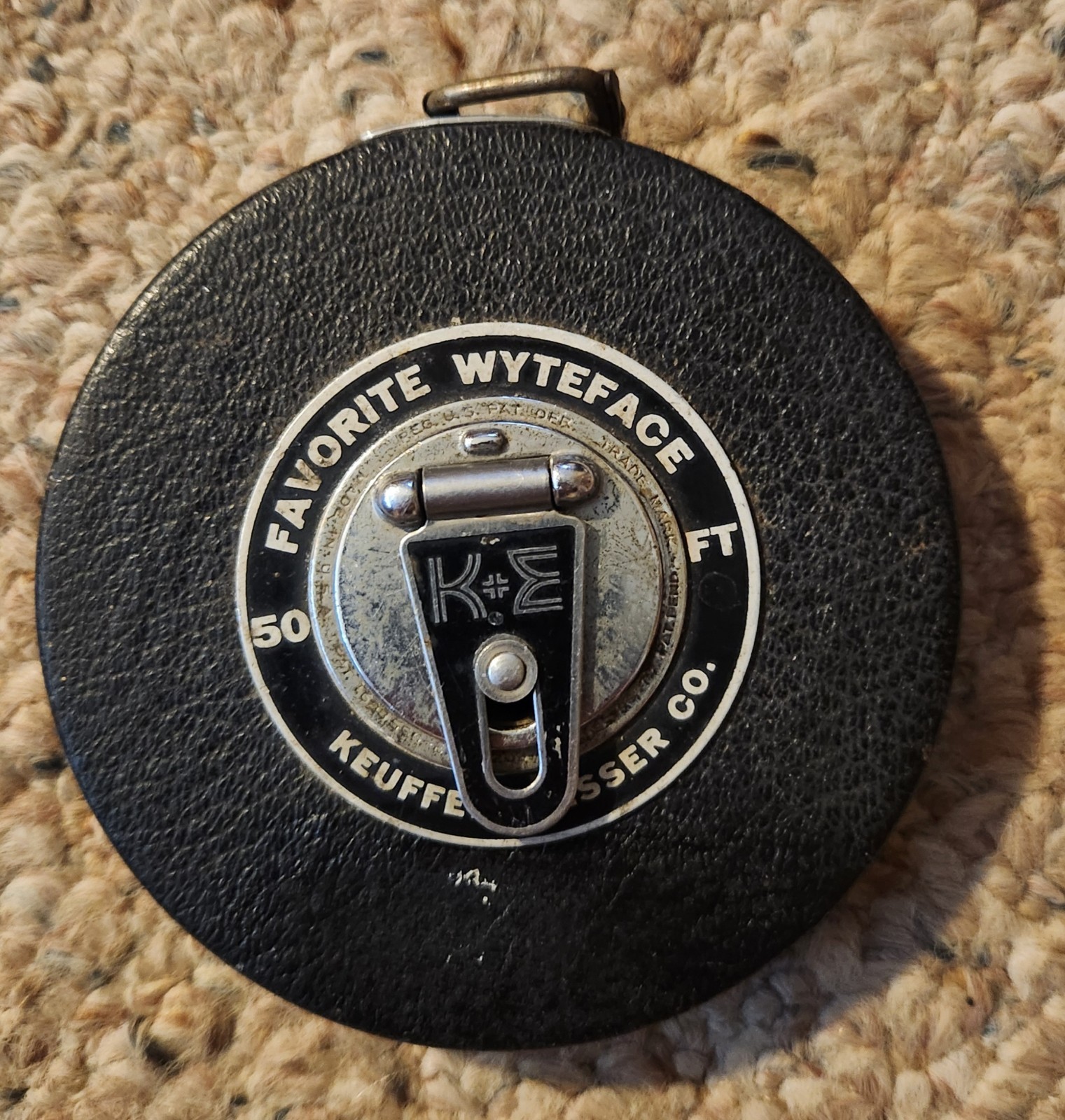 Keuffel & Esser Co. Favorite Wyteface Tape Measure 50ft K&E Tape Measure Layout