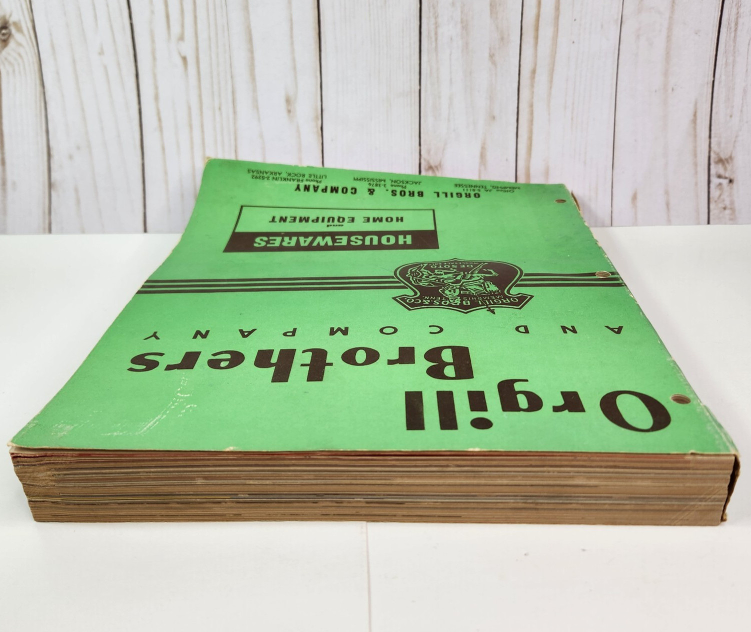 Vtg Orgill Brothers And Company Housewares Catalog Memphis Jackson LR 1956