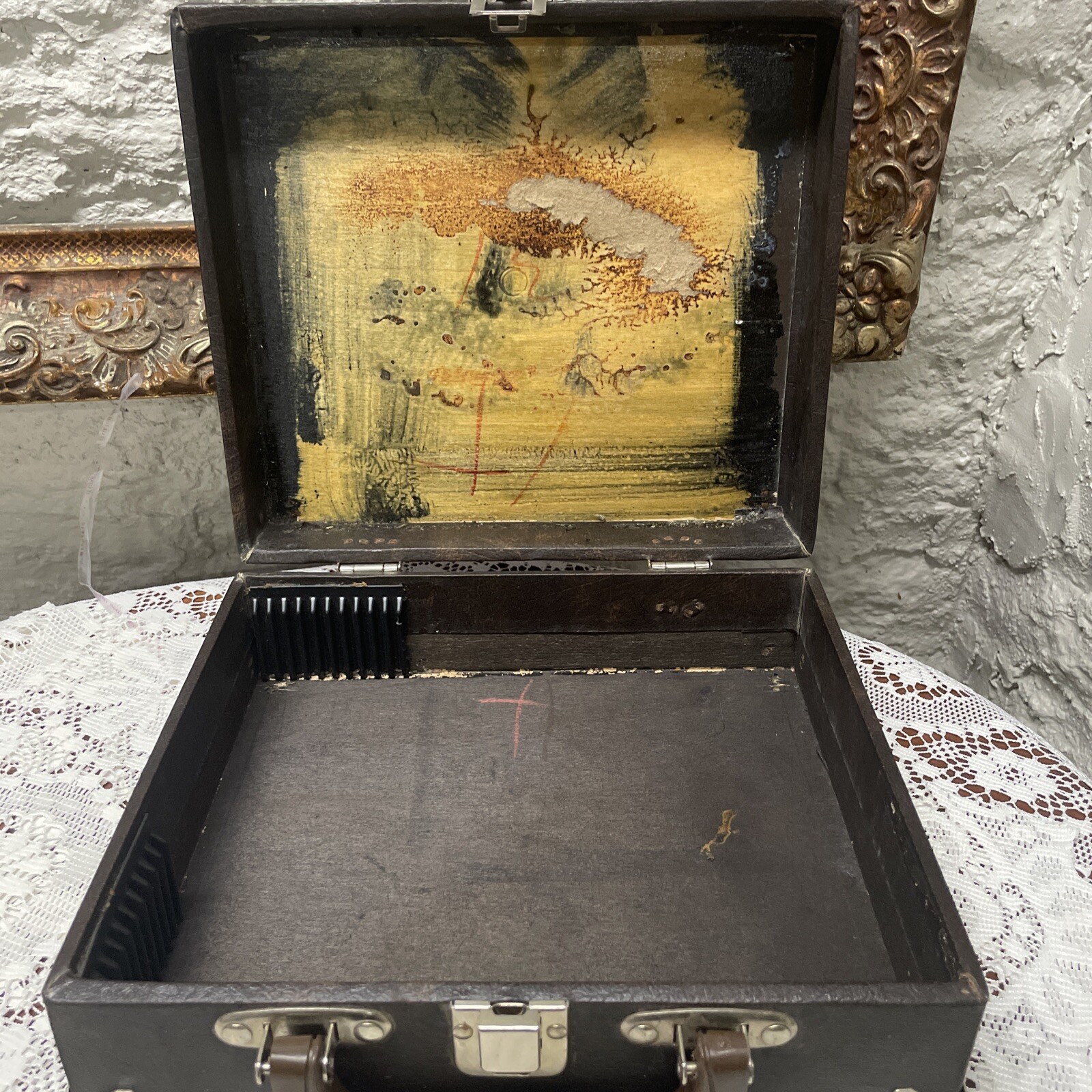 Zenith Equipment Case Vintage 10x9x3.5”
