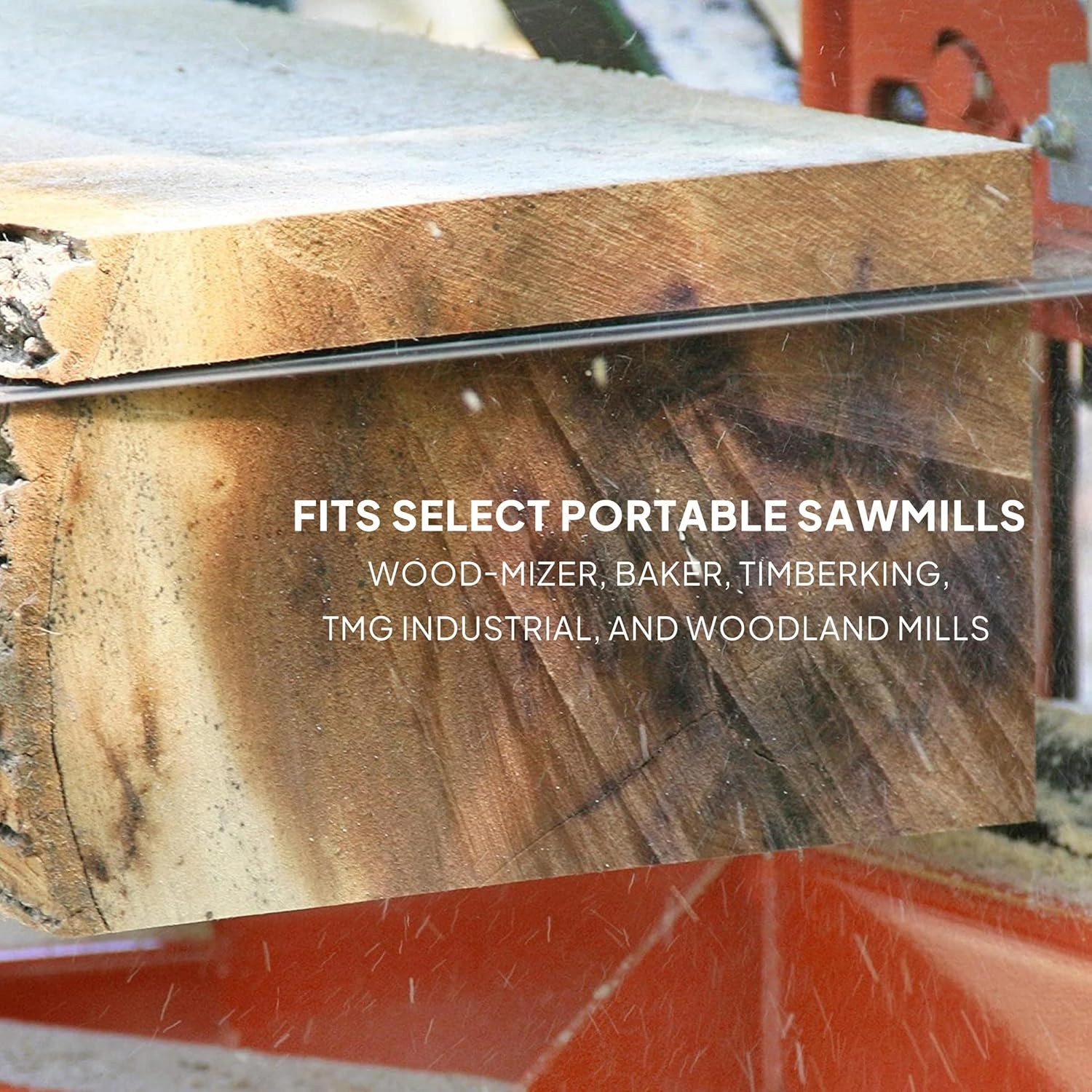 Wood-Mizer 158″ Sawmill Bandsaw Blades 5-Pack – Doublehard 10° All-Purpose Sawin