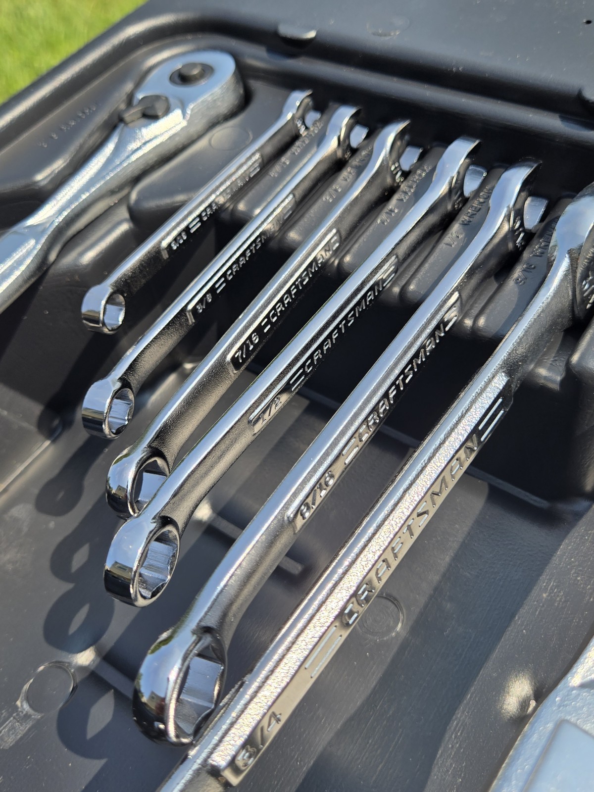 Vintage SEARS Craftsman 144pc 6 POINT Mechanics Socket Wrench Tool Set USA 33644