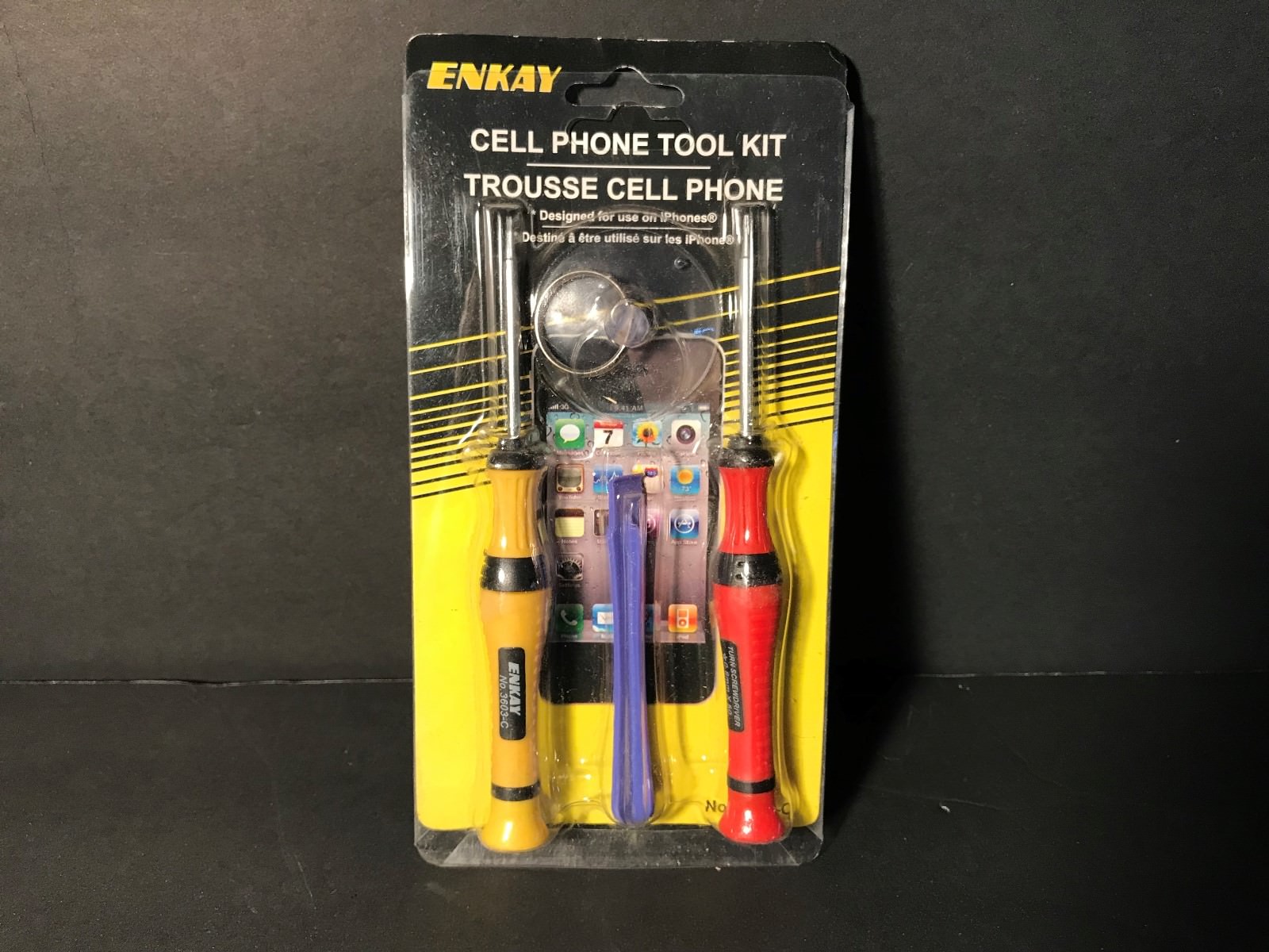 ENKAY 3603-C iPHONE Tool Kit Cell Phone Repair Kit Factory Sealed NOS Unused