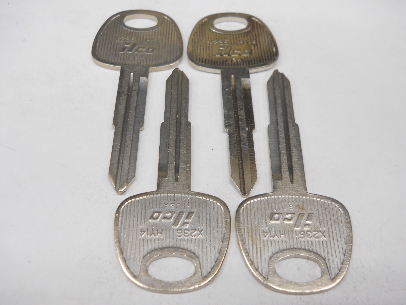 Ilco X236 Key Blank Fits Hyundai Kia HY14 Lot of 4