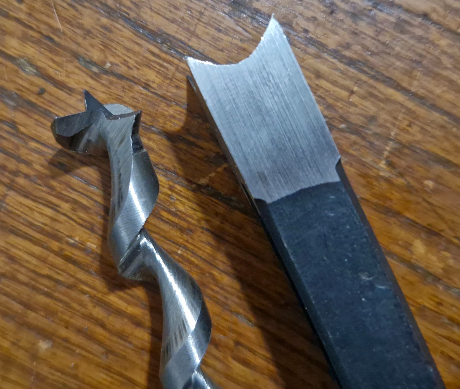 Vintage Delta Mortising chisel & Bit Set 1/2 inch