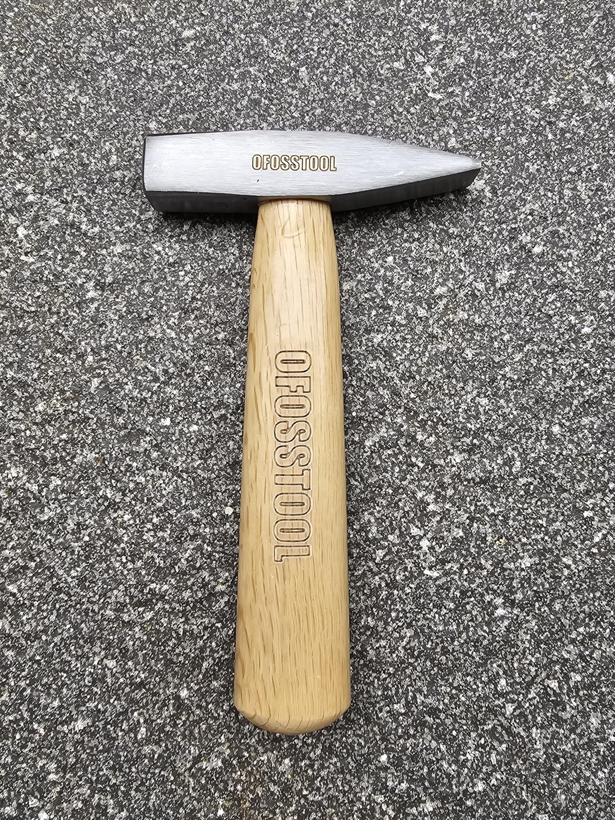 Engineers Hammer with Wood Handle and Alloy Steel Head, 11 OZ Mini Cross Peen…